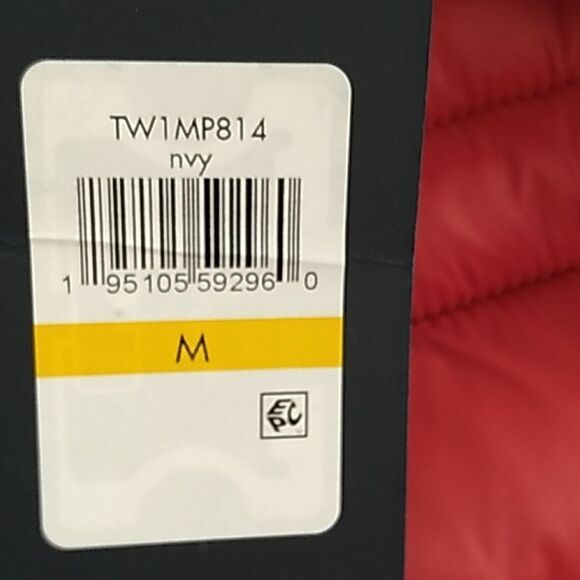 Tommy Hilfiger Hooded Packable Navy Puffer Coat. Size Medium  NWT - Picture 16 of 16